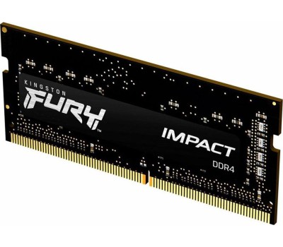 Оперативная память KINGSTON Оперативная память Fury Impact KF432S20IB/16 DDR4 - 1x 16ГБ 3200МГц, для ноутбуков (SO-DIMM), Ret