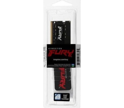 Оперативная память KINGSTON Оперативная память Fury Impact KF432S20IB/16 DDR4 - 1x 16ГБ 3200МГц, для ноутбуков (SO-DIMM), Ret