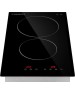 MAUNFELD Электрическая варочная поверхность CVCE292BK, конфорок: 2 шт., стеклокерамика, независимая, черный