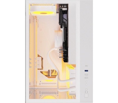 Корпус для ПК FORMULA Корпус ATX Crystal Z9, Midi-Tower, без БП, белый [crystal z9 w]