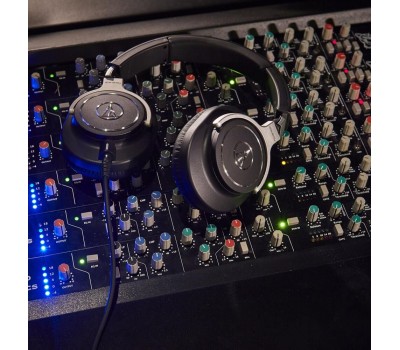 AUDIO-TECHNICA Наушники ATH-M70X, 2.5 мм/3.5 мм, мониторные, черный [80000182]
