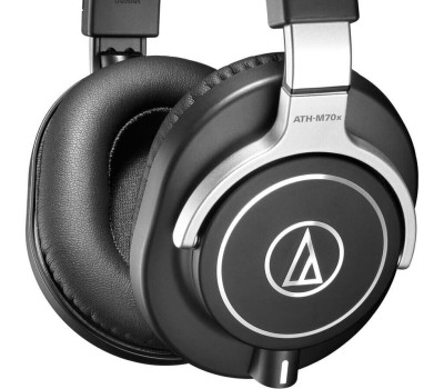 AUDIO-TECHNICA Наушники ATH-M70X, 2.5 мм/3.5 мм, мониторные, черный [80000182]