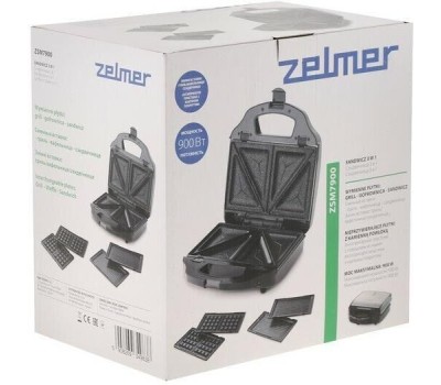 ZELMER Сэндвичница ZSM7900, черный [71404983p]