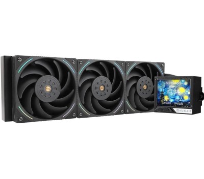 THERMALRIGHT Система водяного охлаждения Mjolnir Vision 360, LCD, 4-pin, ARGB, 120мм, черный, retail [m-vision-360-bl-argb]