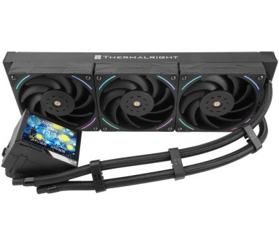 THERMALRIGHT Система водяного охлаждения Mjolnir Vision 360, LCD, 4-pin, ARGB, 120мм, черный, retail [m-vision-360-bl-argb]