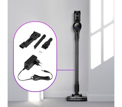 Пылесос KITFORT Ручной пылесос (handstick) КТ-5283, 350Вт, черный/черный