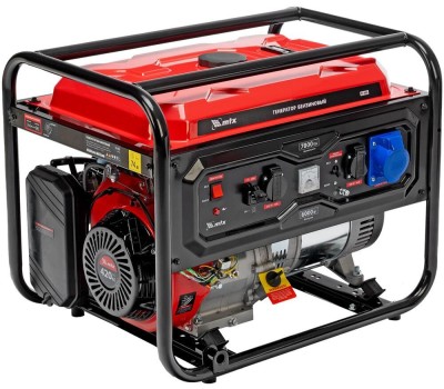 Генератор MTX Генератор бензиновый RS-9000, 7 кВт, 230В, ручной стартер 946155