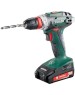 METABO Дрель-шуруповерт BS 18, 2Ач, с двумя аккумуляторами [602217500]