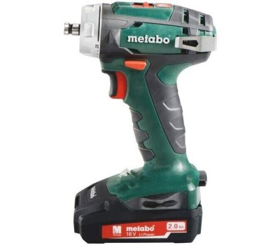METABO Дрель-шуруповерт BS 18, 2Ач, с двумя аккумуляторами [602217500]