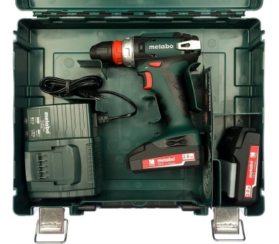 METABO Дрель-шуруповерт BS 18, 2Ач, с двумя аккумуляторами [602217500]