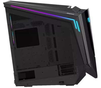 Корпус для ПК GIGABYTE Корпус AORUS C700 Glass FullTower, E-ATX, USB-C x1, USB3.0 X4, HDMI x1, Audio I/O, Black, TG