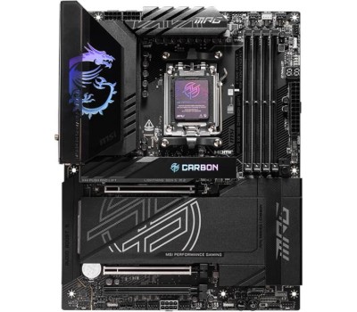 Материнская плата MSI Материнская плата MPG X870E CARBON WIFI X870E, AM5, 4*DDR5, 3*PCIEx16, 4*M.2, 2*TypeC, 9*USB3.2Gen2, 4*USB3.2Gen1, 4*USB2.0, 4*SATA3.0, 5G, 2.5G, 2*Type-C(DP), HDMI, ATX, RTL