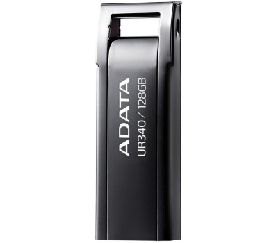 USB накопитель ADATA USB накопитель UR340 AROY-UR340-128GBK USB 3.2 128GB Gen1, Black, Retail