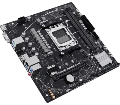 Материнская плата ASUS Материнская плата PRIME A620M-K AM5 mATX 2xDDR5 PCIEx16 PCIEx1 M.2 HDMI VGA GLAN