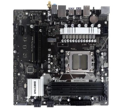 Материнская плата BIOSTAR Материнская плата B650MT-E Pro, Socket AM5, AMD B650, mATX, Ret