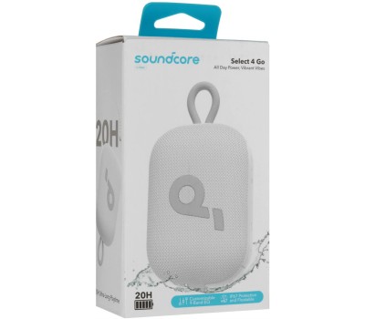 Колонка портативная ANKER Портативная аккустическая система soundcore Select Go 4 White