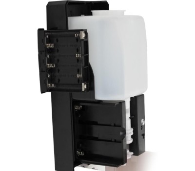 МАГНУС - Дозатор СЕНСОРНЫЙ, для жидкого МЫЛА, пластик АБС, БЕЛЫЙ с чёрным, 1200 мл, 679