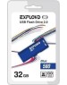 USB флэш-накопитель EXPLOYD 32GB 580 синий [EX-32GB-580-Blue]
