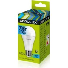 Лампочка светодиодная ERGOLUX (13183) LED-A65-20W-E27-4K