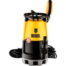 Дренажный насос DENZEL DP-900S, 900 Вт, напор 9 м, 18000 л/ч 97269