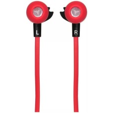 Наушники OKLICK Наушники внутриканальные Оклик HP-S-210 1.2м красный проводные в ушной раковине (D1-1R)