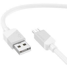 Кабель BOROFONE (6941991114052) BX107m , для micro USB , 1 м White