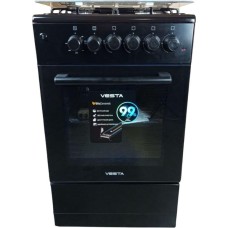 Плита газоэлектрическая VESTA Valencia VGE 50 10-E Черный ГК
