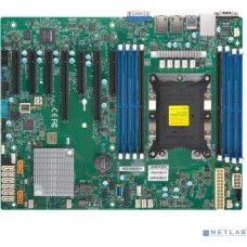 Материнская плата Supermicro MBD-X11SPL-F-B ATX, LGA3647, iC621, 8xDDR4, 8xSATA, 2x1GbE, IPMI, VGA