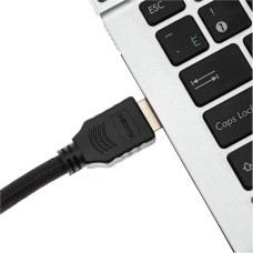 CACTUS Кабель аудио-видео CS-HDMI.2-1.8 HDMI (m)/HDMI (m) 1.8м. позолоч.конт. черный