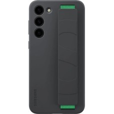 SAMSUNG Чехол (клип-кейс) Silicone Grip Case, для Galaxy S23+, черный [ef-gs916tbegru]