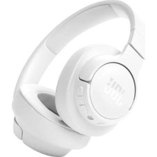 Наушники накладные беспроводные JBL Наушники Tune 720 BT, 3.5 мм/Bluetooth, мониторные, белый [ t720btwht]