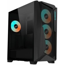 GIGABYTE Корпус C301G черный без БП ATX 3x120mm 5x140mm 2xUSB3.0 audio bott PSU