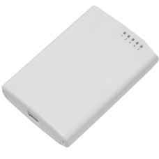 MIKROTIK Маршрутизатор PowerBox, 4 LAN, белый [rb750p-pbr2]