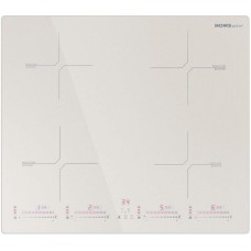 HOMSAIR Индукционная варочная поверхность HIC64SBG, конфорок: 4 шт., стеклокерамика, независимая, бежевый