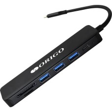 ORIGO Разветвитель USB-C OU3340PD 3порт. черный (OU3340PD/B1)