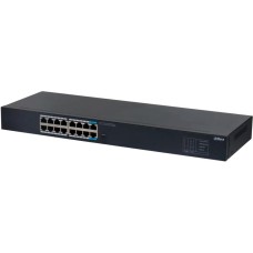 Коммутатор DAHUA Коммутатор 16-port Gigabit RJ45 Non-PoE Switch, Metal case