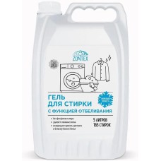 Гель для стирки VORTEX 1903544 Zontex Гель для стирки с функцией отбеливания Морозная свежесть 5 л