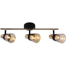 ESCADA Настенно-потолочный свет 684/3P E14*40W Black/Gold