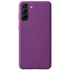 DEPPA Чехол (клип-кейс) для Samsung Galaxy S21+ Liquid Silicone Pro фиолетовый (870024)