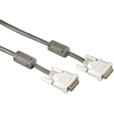 HAMA Кабель DVI-D Dual Link (m) DVI-D Dual Link (m) 1.8м (00045077) феррит.кольца