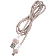 REDLINE Кабель Candy УТ000021991 USB (m)-Lightning (m) 1м розовый