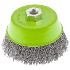 СИБРТЕХ Щетка для УШМ, 100 мм, М14, 