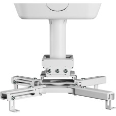 CACTUS Кронштейн для проектора CS-PROF011S-WT белый макс.45кг потолочный поворот и наклон