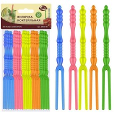 MULTIDOM Вилочка коктейльная. Набор 20 шт. (длина 110мм) МТ76-99