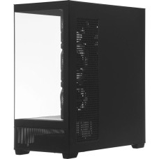 ACCORD Корпус ACC-ZA11B AR черный без БП ATX 3x120mm 1xUSB2.0 2xUSB3.0 audio bott PSU
