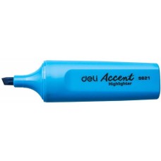 DELI Текстовыделитель Accent ES621BLUE ght скошенный пиш. наконечник 1-5мм синий