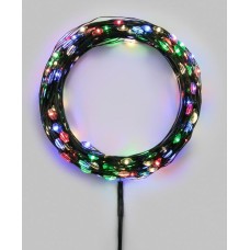 NEON-NIGHT Гирлянда светодиодная Роса с контроллером 30м 300 LED МУЛЬТИКОЛОР IP20 230В зеленый провод