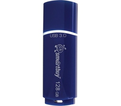 флешка SMARTBUY (SB128GBCRW-BL) 128GB CROWN BLUE USB3.0