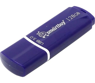 флешка SMARTBUY (SB128GBCRW-BL) 128GB CROWN BLUE USB3.0