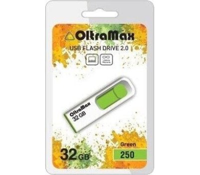 USB флэш-накопитель OLTRAMAX OM-32GB-250-зеленый